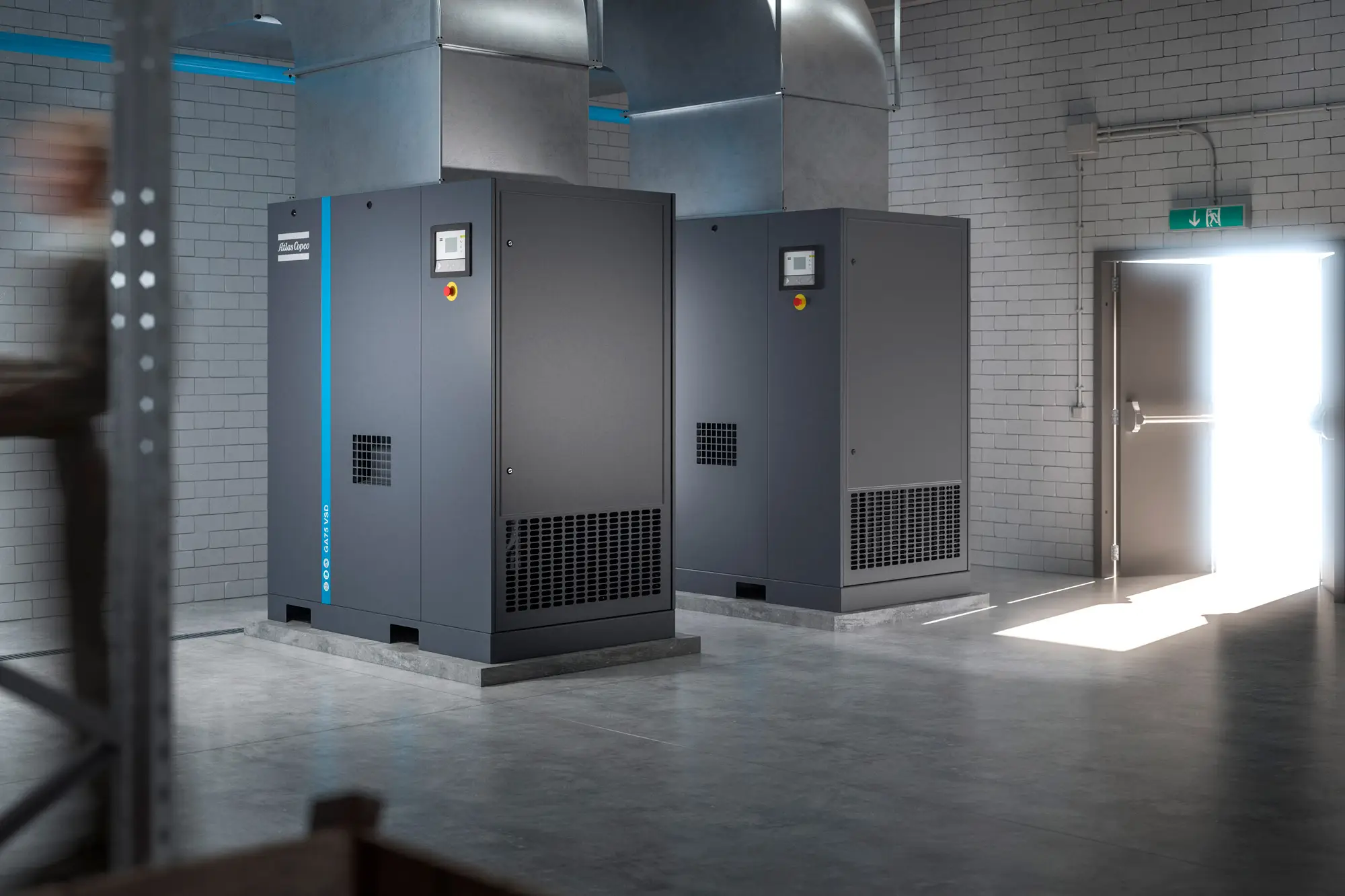 AtlasCopco GA75VSD Compressor